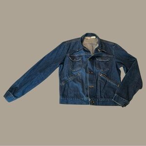 Vintage Blue Denim Jacket for Women